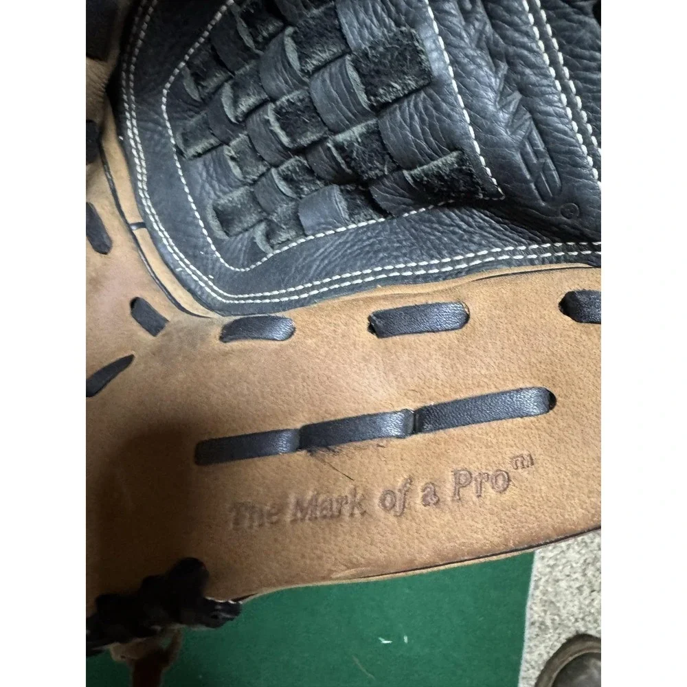 Rawlings Premium Mark Of A Pro 12.5 LHT Brown Basket-Web Adult Baseball Glove